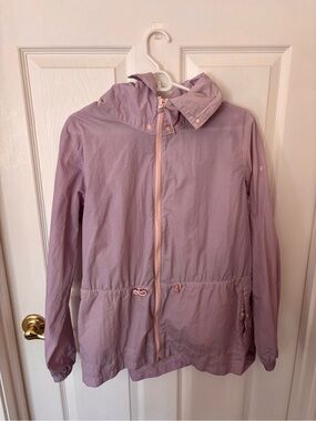 Columbia Lavender Utility Jacket with Light Pink Trim